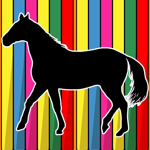 horse for baby icon