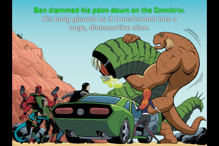 Ben 10 Triple Threat - Children's Book screenshot-4