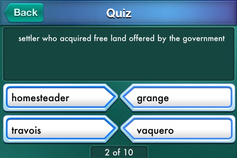 American History myFlashcard Maker, MS Edition screenshot 4