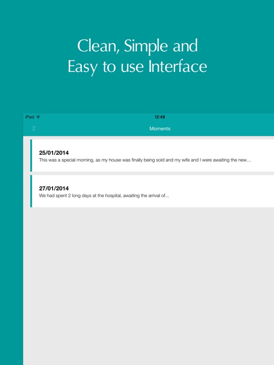 Moments - One Day Diary & Activities Journal