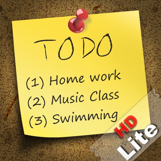 To-Do Smart Notes HD Lite Icon
