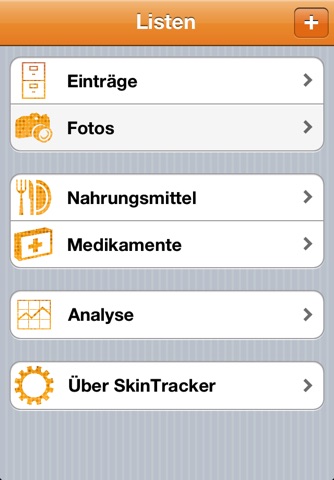 Skin Tracker screenshot 2