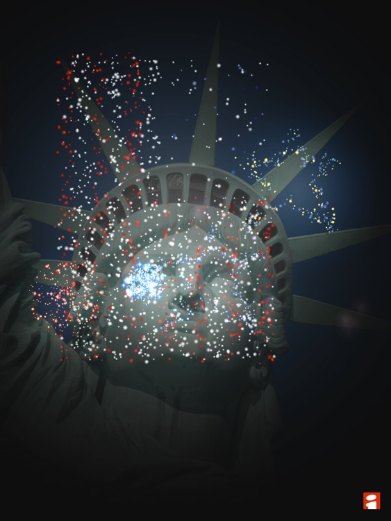 Celebrate 4th of July, Independence Day of United States, with sparkling fireworks (by Auryn Apps) screenshot-4