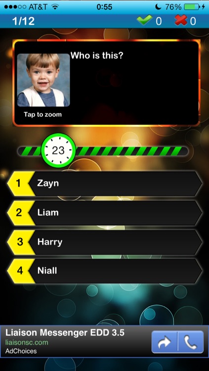 Celebrity Fan Quiz - 1D One Direction edition