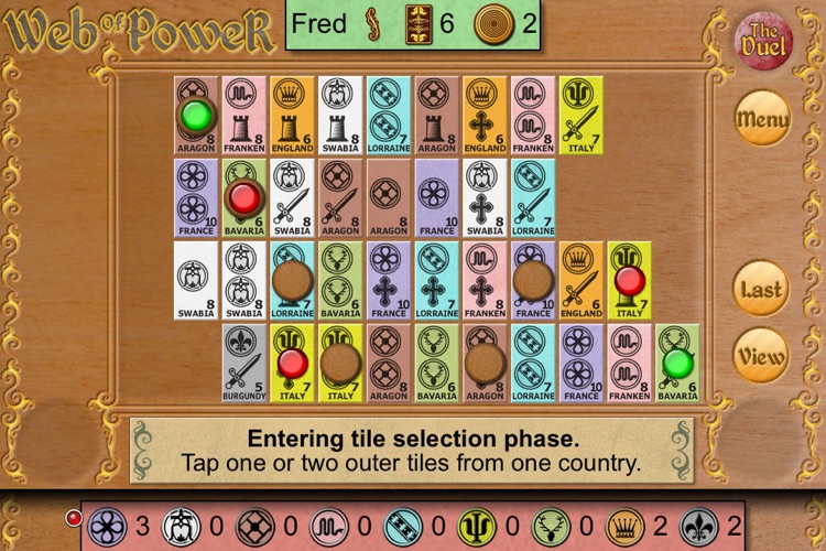 Michael Schacht's Web of Power Card Game: The Duel screenshot-0