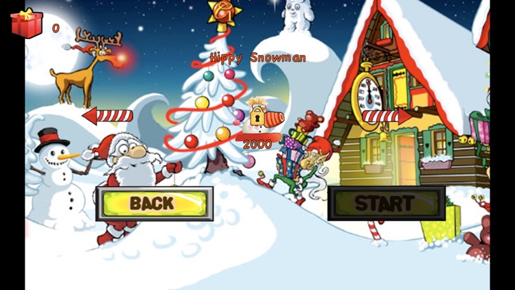 Santa Claus Christmas Dash: With Elf, Snowman & Reindeer