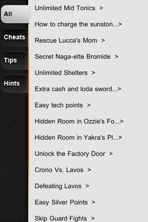 Cheat For Chrono Trigger