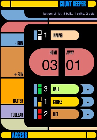 Count Keeper - Baseball and Softball score and count tracker screenshot 4