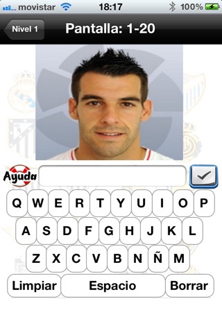 Liga Futbol 2012 LogosQuiz screenshot 4