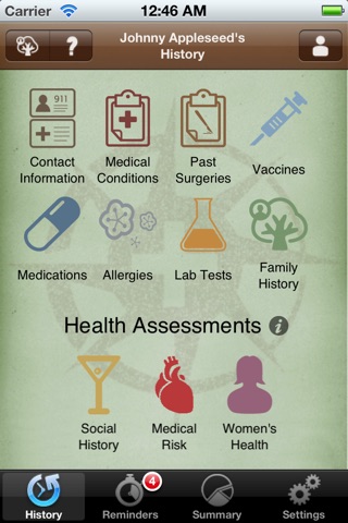 HealthCompass screenshot 2