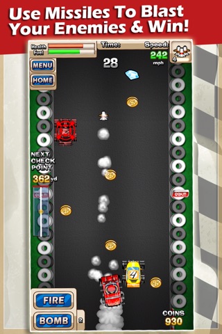 Fast Go Karts Rally Street Racing Battle Free by Awesome Wicked Games screenshot 2