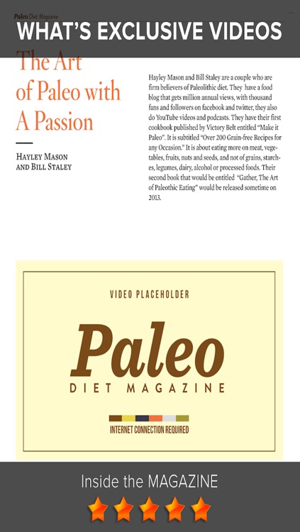 Paleo Diet Magazine - Lifestyle, Fitness, and Nutrition Tips for Optimal Paleolithic Living screenshot-3