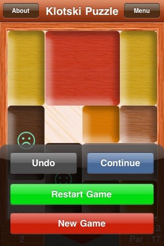 Klotski Puzzle Lite (Ane Rouge) screenshot 2