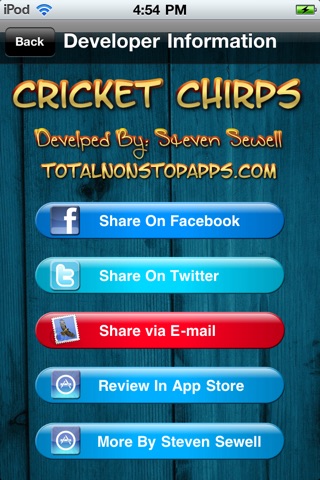 Cricket Chirps screenshot 3