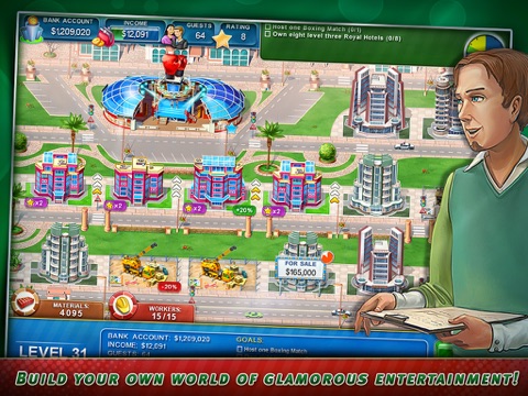 Hotel Mogul: Las Vegas HD Lite screenshot 2