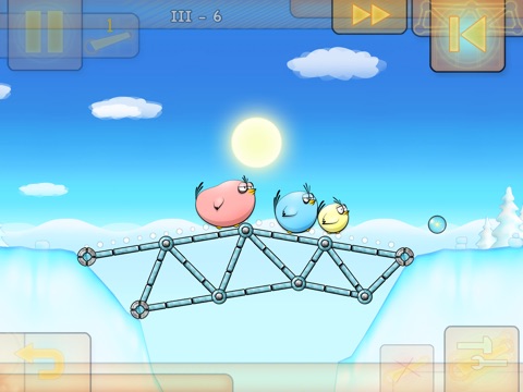 Скачать Fat Birds Build a Bridge! HD