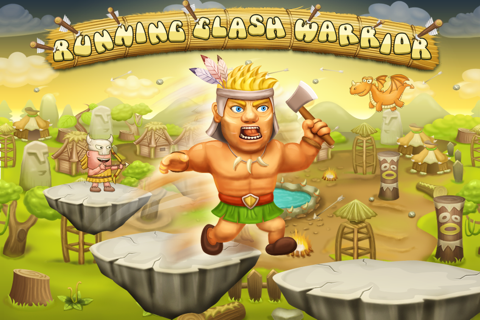 Running Clash Warrior - Escape from Village Archers Free Game screenshot 2