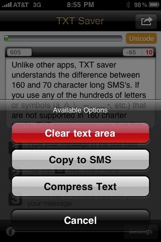 TXT Saver screenshot 2