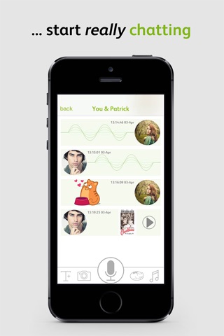 Tone - #1 Audio Voice Dating app for singles. screenshot 4