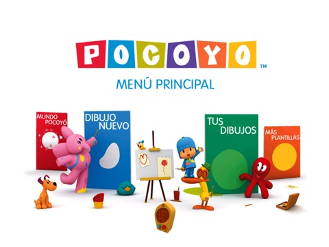 Coloring with Pocoyo and Friends screenshot 2