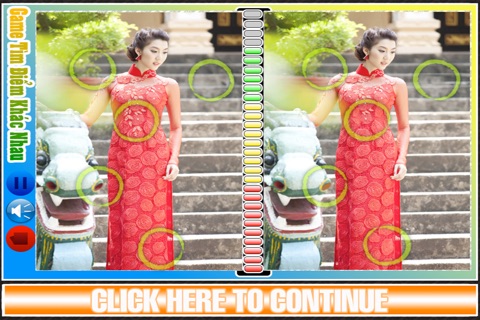 Game tìm điểm khác nhau - Hình ảnh người đẹp gái xinh với áo dài Việt Nam screenshot 2