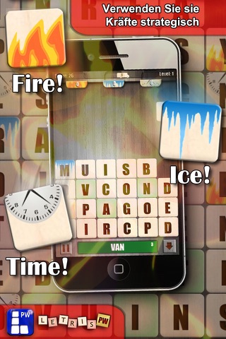 Letris Power: Word puzzle game screenshot 3
