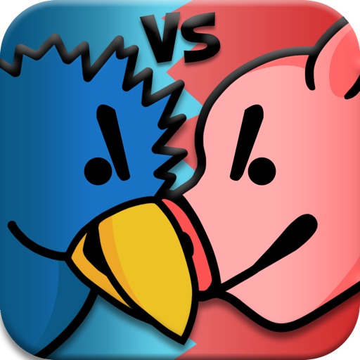 Attacking Birds vs Scared Piggies HD icon