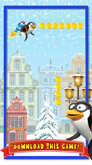 Impossible Rocket Penguin Snow Jumping Free - Flappy Bird Ed(圖2)-速報App