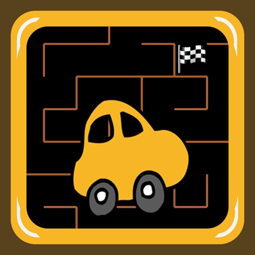 Car Race Maze Icon