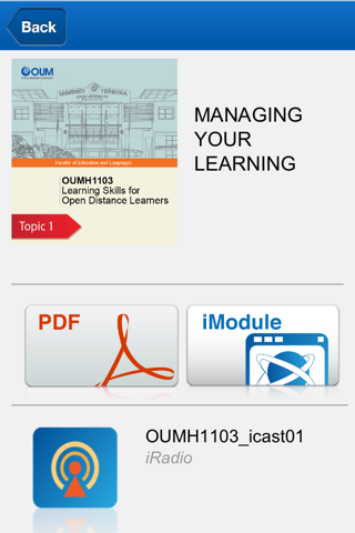 OUM App for iPhone screenshot 3