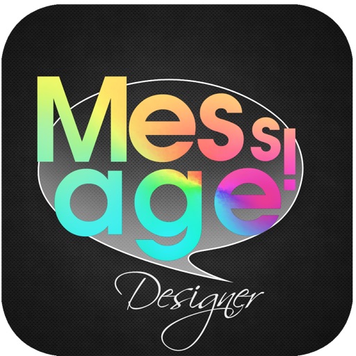 Message Designer - Color Messages for iMessage and MMS + Font/Size/Emoji icon