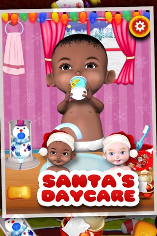 santa's day care screenshot 2