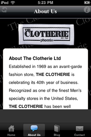 The Clotherie Ltd screenshot 2