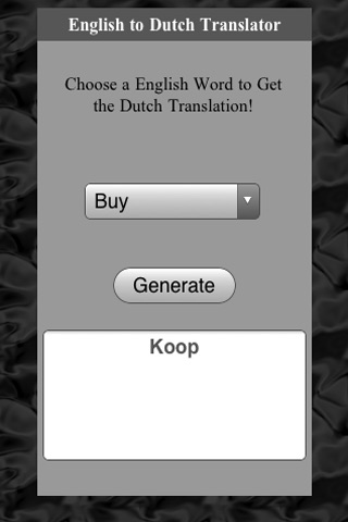 English to Dutch Translator