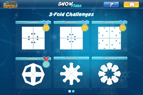 Prime Radicals: Snowflakes (smartphone) screenshot 4