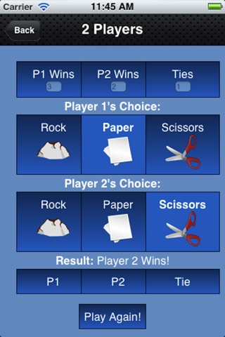 Rock, Paper, Scissors!!! screenshot 2