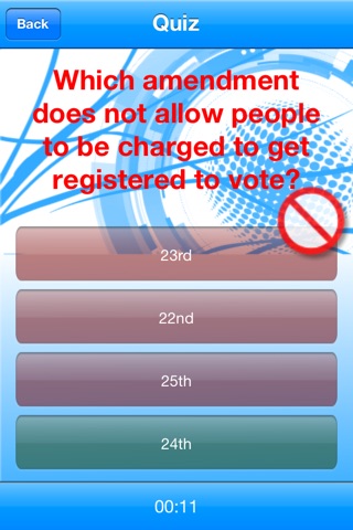 The Amendments Quiz screenshot 3