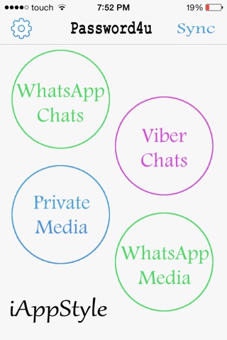 Password4U for Viber,WhatsApp,Private Media screenshot 2