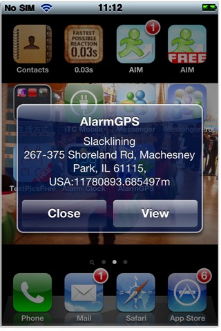 Alarm GPS Free screenshot 3