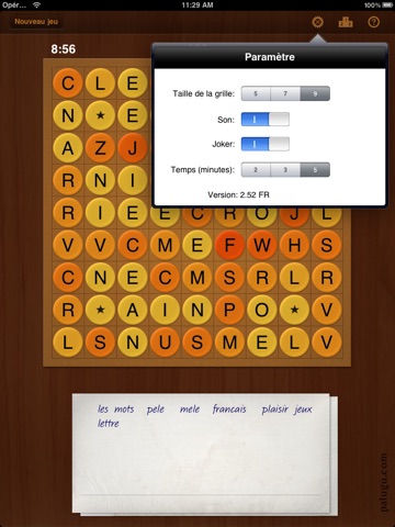 Les mots pêle-mêle pour iPad screenshot 3