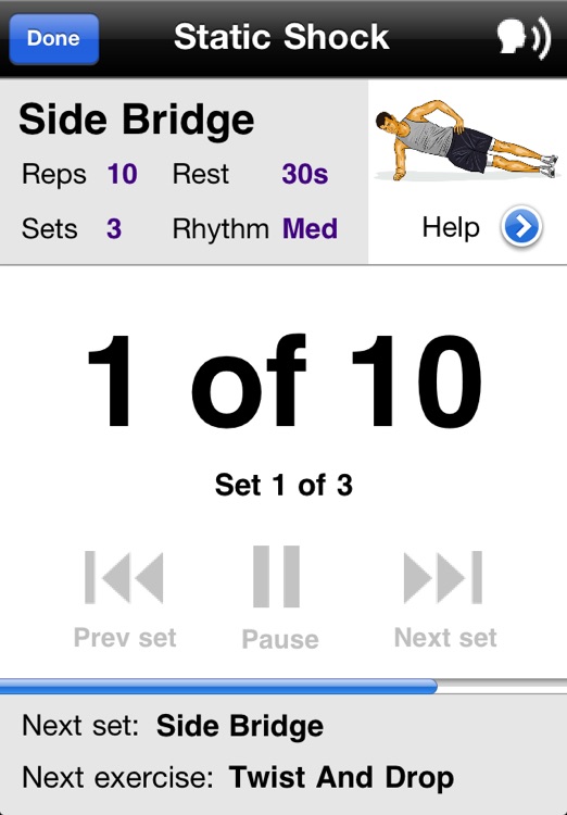 Core Workouts Free screenshot-3