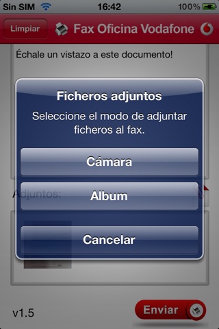 Fax Oficina Vodafone screenshot 3