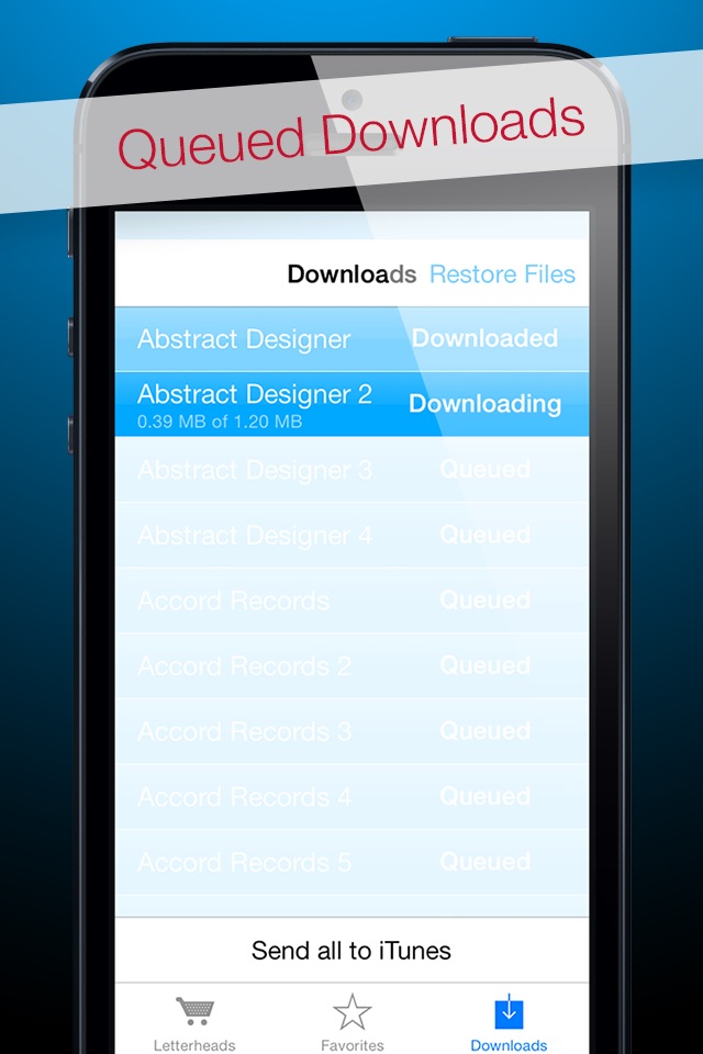 Letterheads for Adobe Illustrator® - Editable Royalty-Free Templates screenshot 2