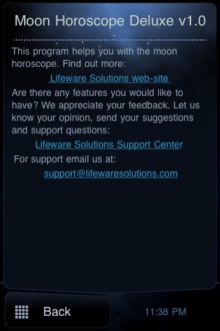 Moon Horoscope Deluxe screenshot-4
