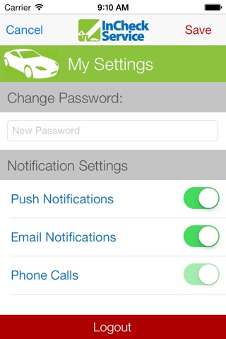 InCheck Service screenshot 4