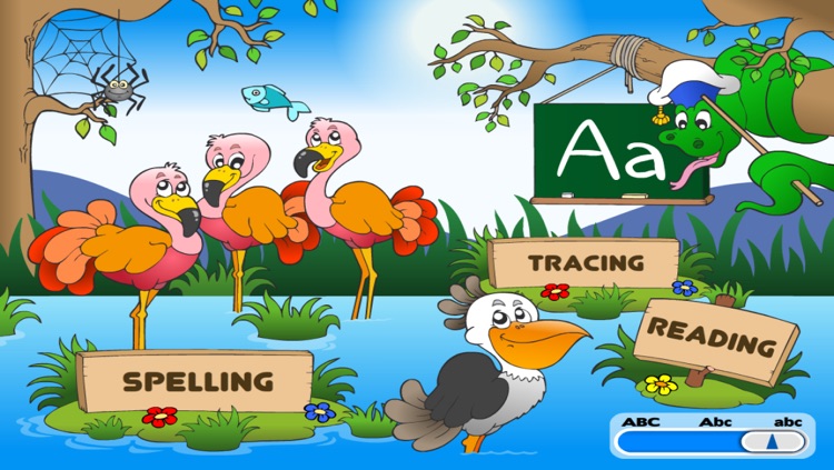 Kindergarten Reading, Tracing and Spelling • Learn to Read First Words School Adventure: Animals A to Z - Phonics, Letters Quiz Recognition and Alphabet Learning Puzzles Games for Curious Kids (K, Toddlers, Preschool Girls and Boys) by Abby Monkey® screenshot-4