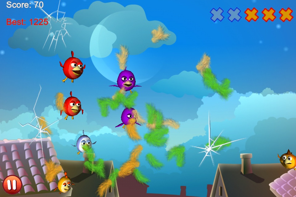 Cut the Birds 3D screenshot 2