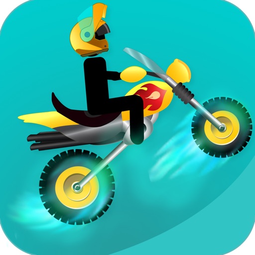 Stick-man Moto-Cross: Trials iOS App