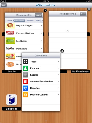 Territorio Tec for iPad screenshot 4