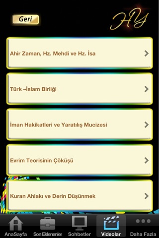 Harun Yahya TV screenshot 4